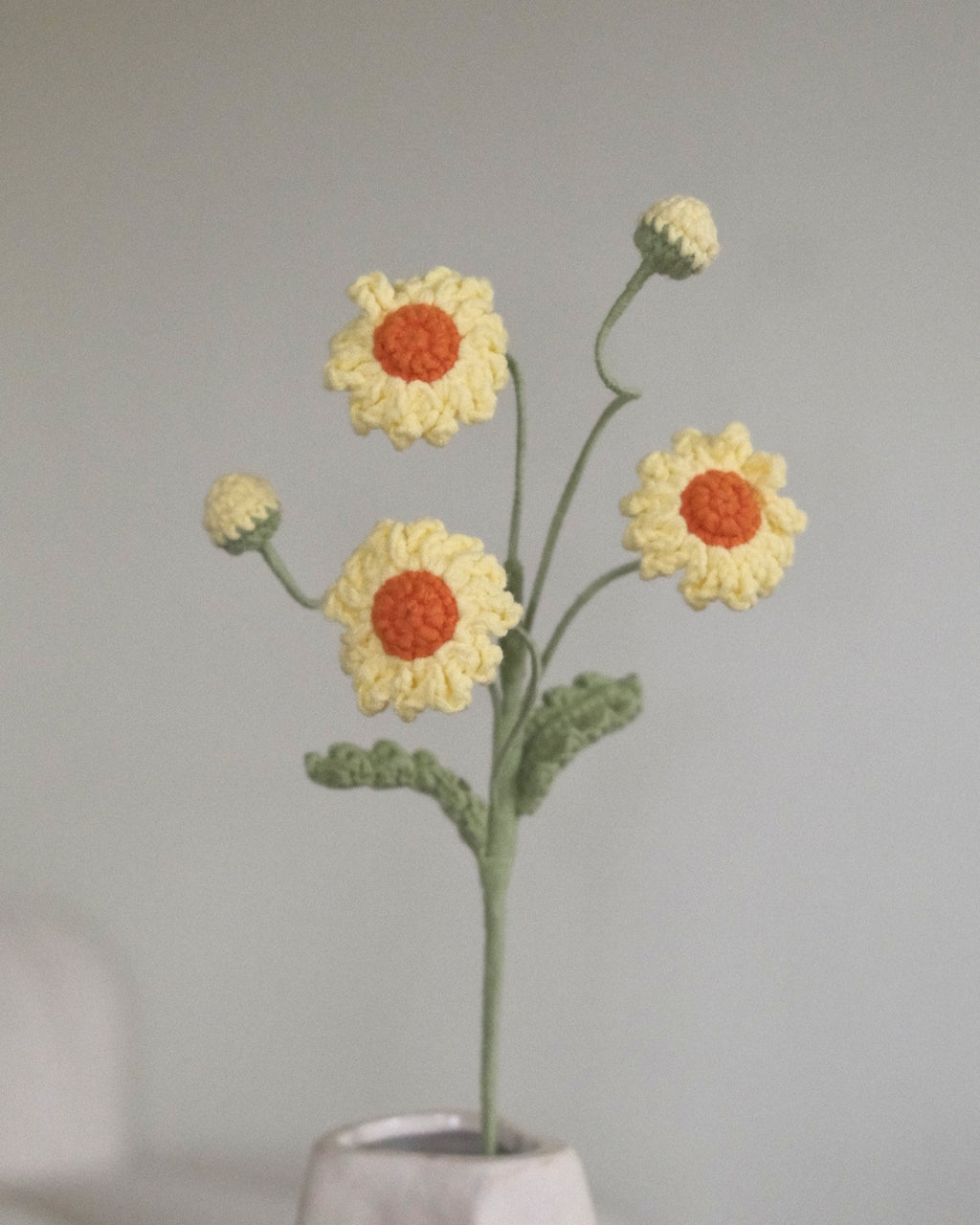 Untitled No. 044 — Daisy, Yellow-Orange