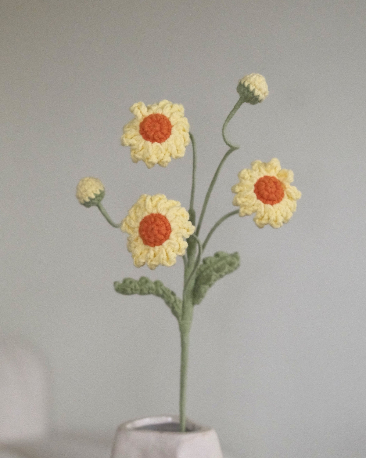 Untitled No. 044 — Daisy, Yellow-Orange