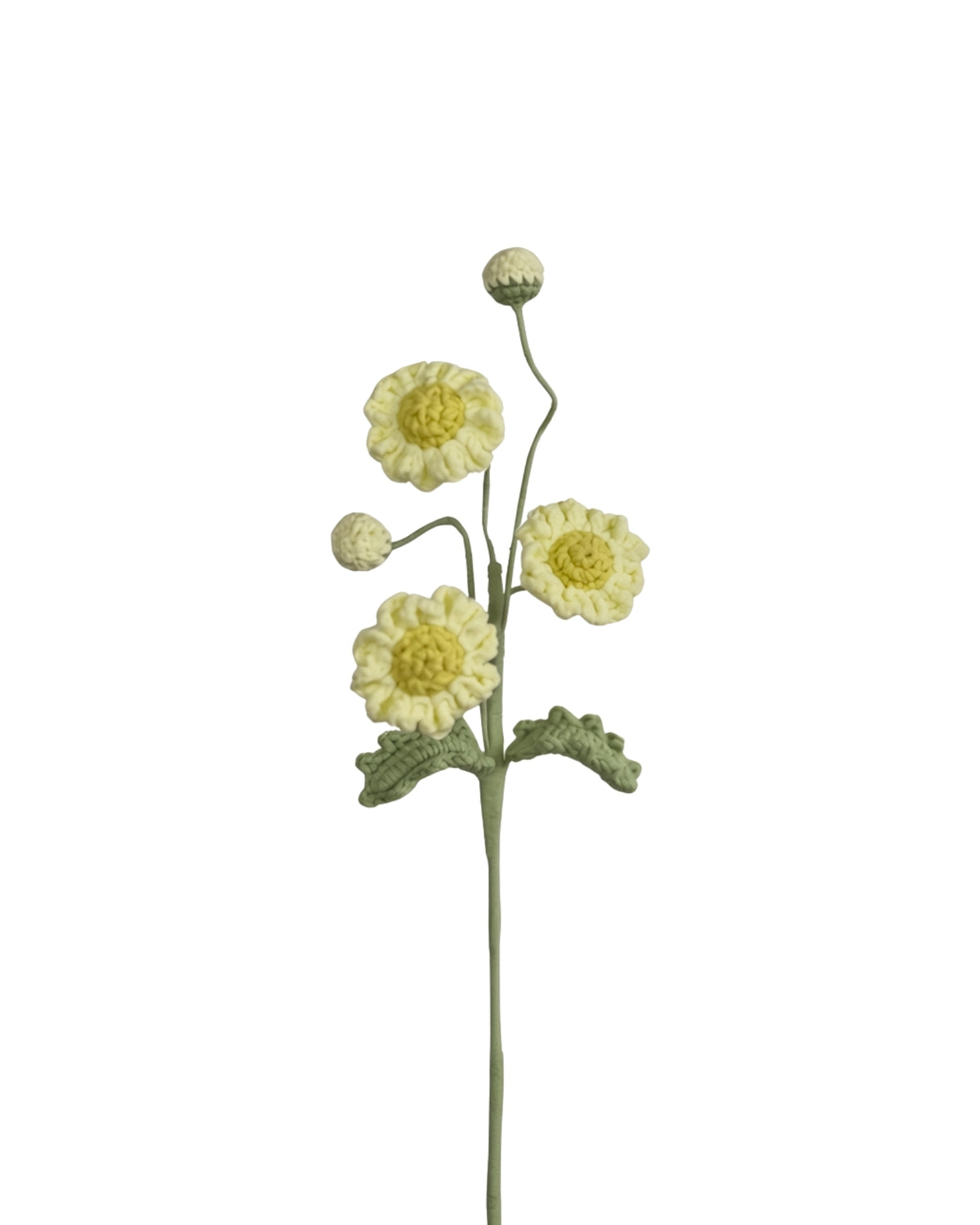 Untitled No. 045 — Daisy, Yellow-Green