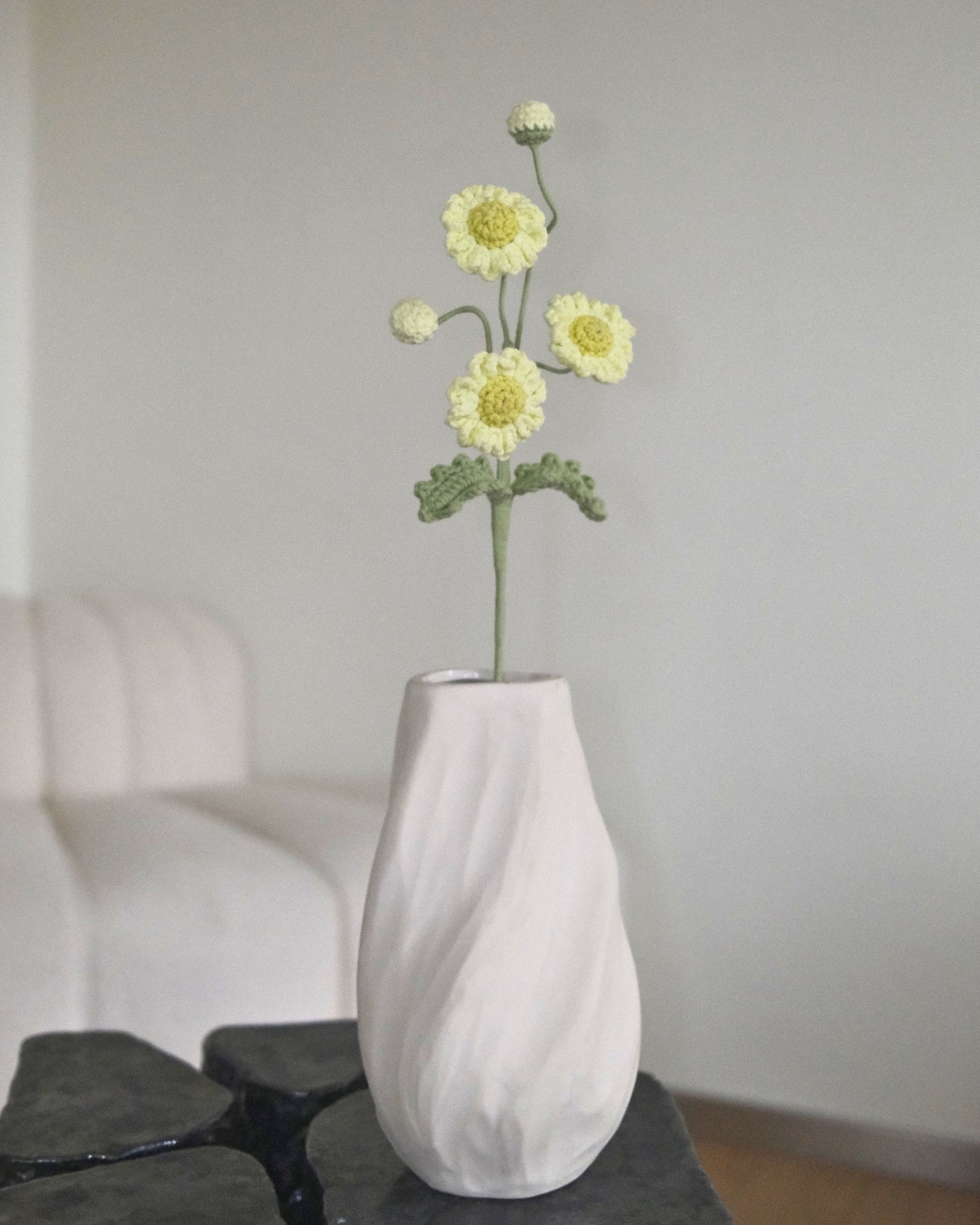 Untitled No. 045 — Daisy, Yellow-Green
