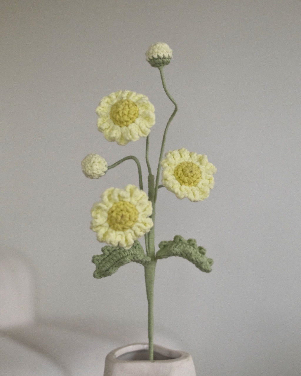 Untitled No. 045 — Daisy, Yellow-Green